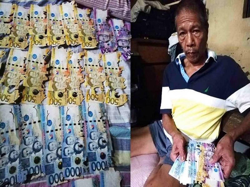 Halagang P50,000 na ipon ng isang delivery man pinalitan ng BSP matapos kainin ng anay