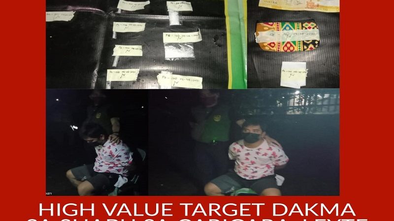 High value target arestado sa Cariaga, Leyte