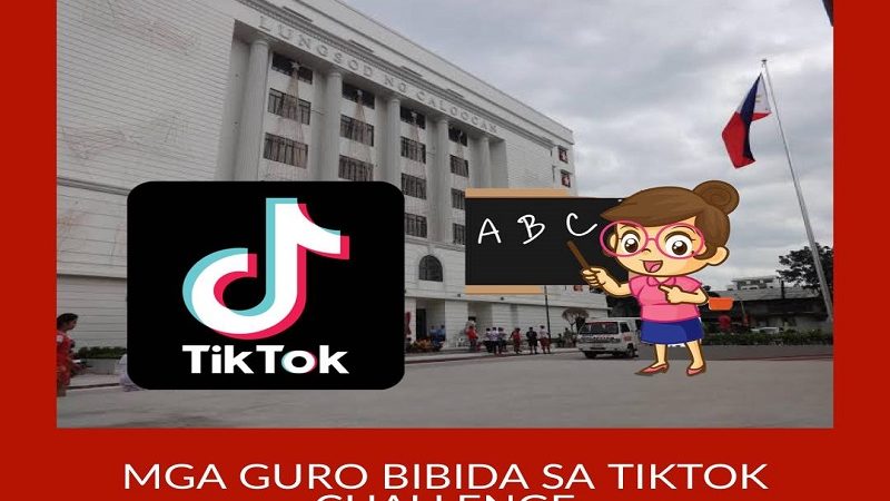 Mga guro sa Caloocan, bibida sa Tiktok Challenge