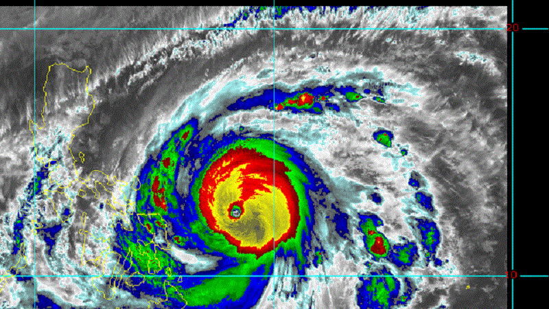 Signal No. 3 nakataas sa 4 na lugar sa bansa dahil sa Typhoon Jolina; Signal No. 1 itinaas na sa Metro Manila at ilang kalapit na lalawigan