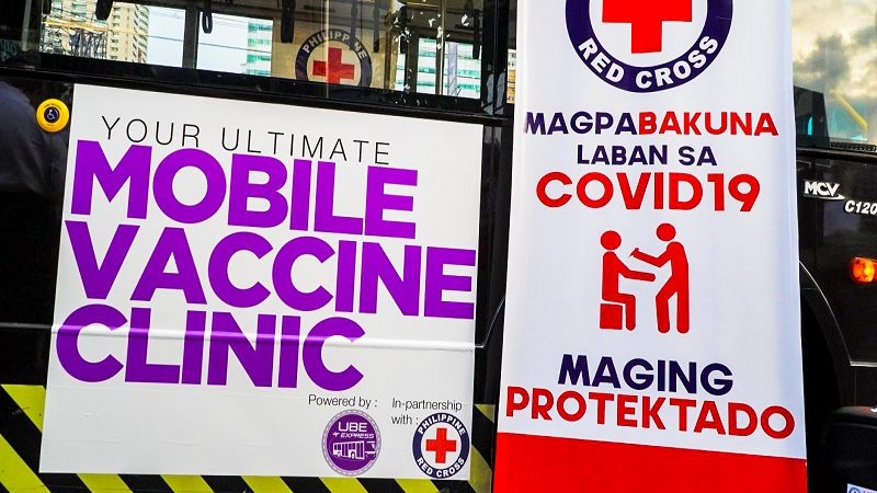 Bilang ng “Bakuna Bus” ng Red Cross nadagdagan pa