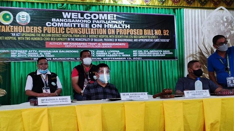 Pag-upgrade sa Lanao Del Sur Hospital ipinanukala; pagpapalakas sa health system capacity sa Bangsamoro People isinusulong