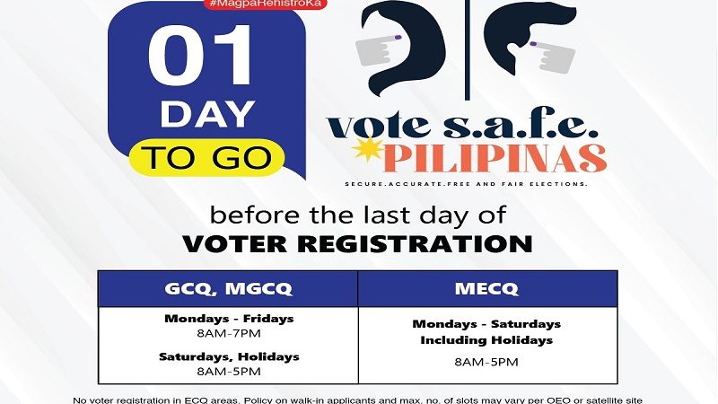 Pagpapalawig sa voters registration tatalakayin ng Comelec En Banc