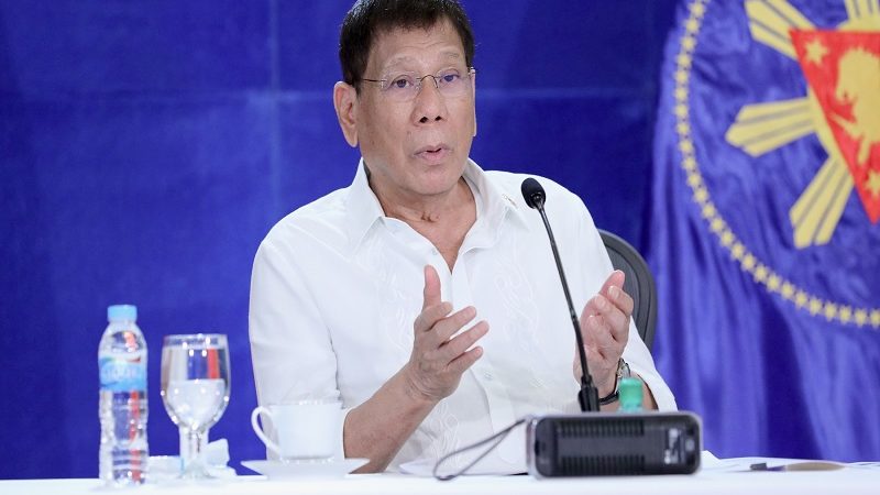 Pangulong Duterte walang susuportahang presidential candidate