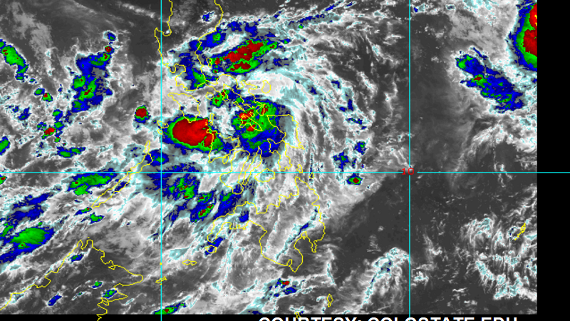 Bagyong Jolina humina, isa na lang Severe Tropical Storm ayon sa PAGASA