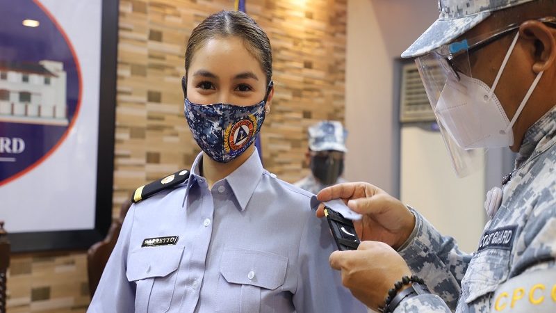 Julia Barretto bagong miyembro ng PCG Auxiliary K9 Squadron