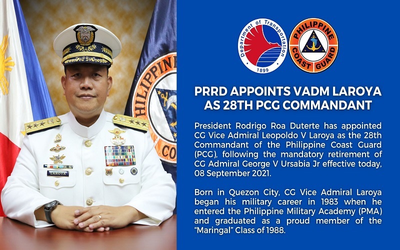 Philippine Coast Guard may bagong commandant