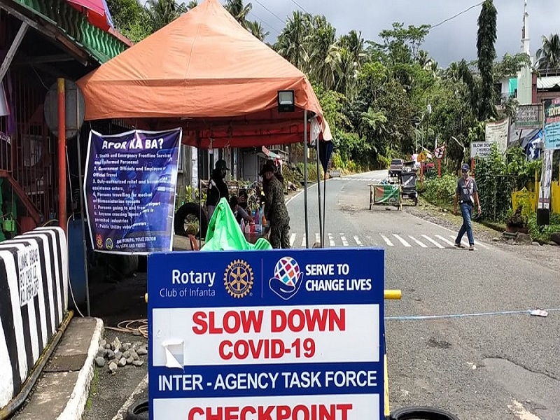WATCH: Checkpoint sa pagitan ng Real, Quezon at Siniloan, Laguna bantay sarado pa rin