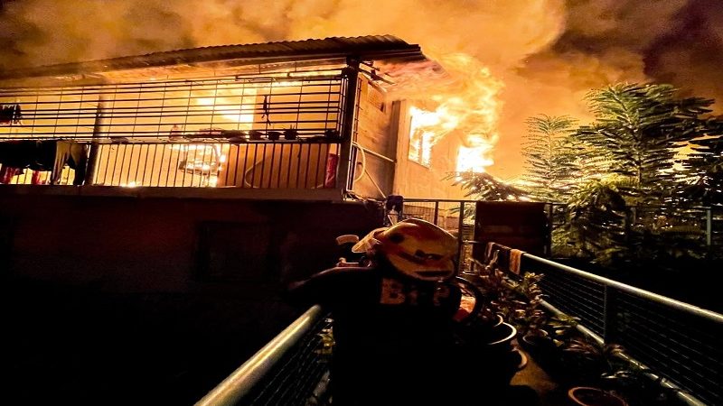 Apat sugatan sa sunog na naganap sa Cebu City