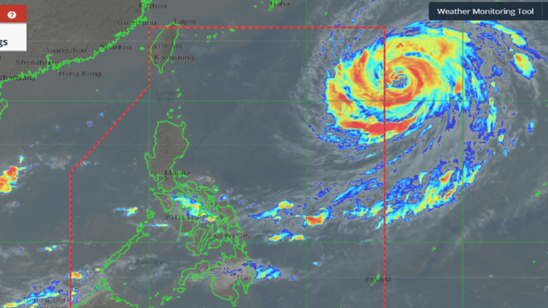 Typhoon Mindulle bahagya pang lumakas; papasok sa bansa ngayong gabi o bukas ng umaga