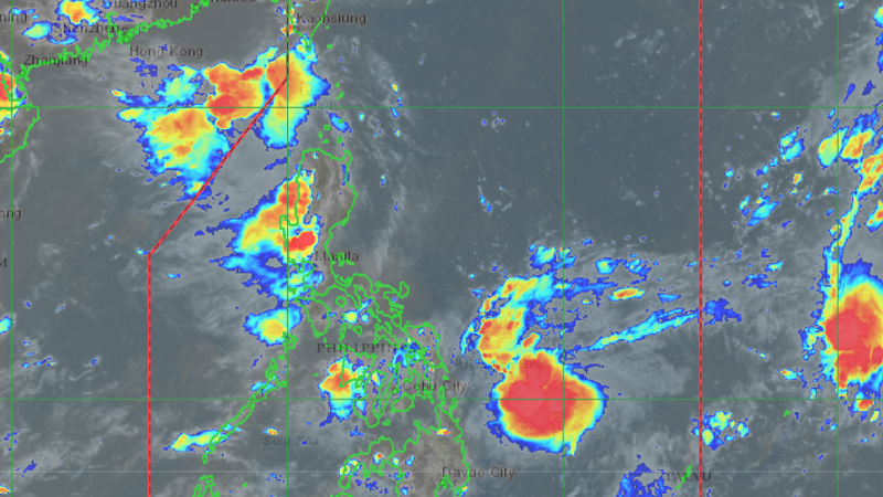 Dalawang LPA nagpapaulan sa ilang bahagi ng Luzon at Visayas