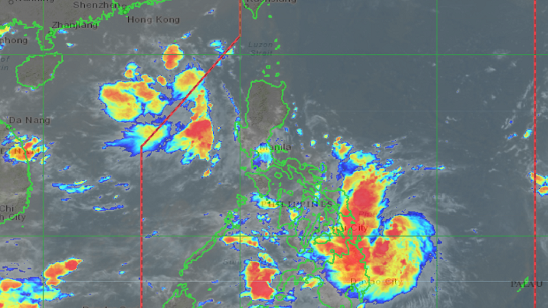 Binabantayang LPA sa Surigao del Norte isa nang ganap na bagyo, pinangalanang “Jolina” ng PAGASA