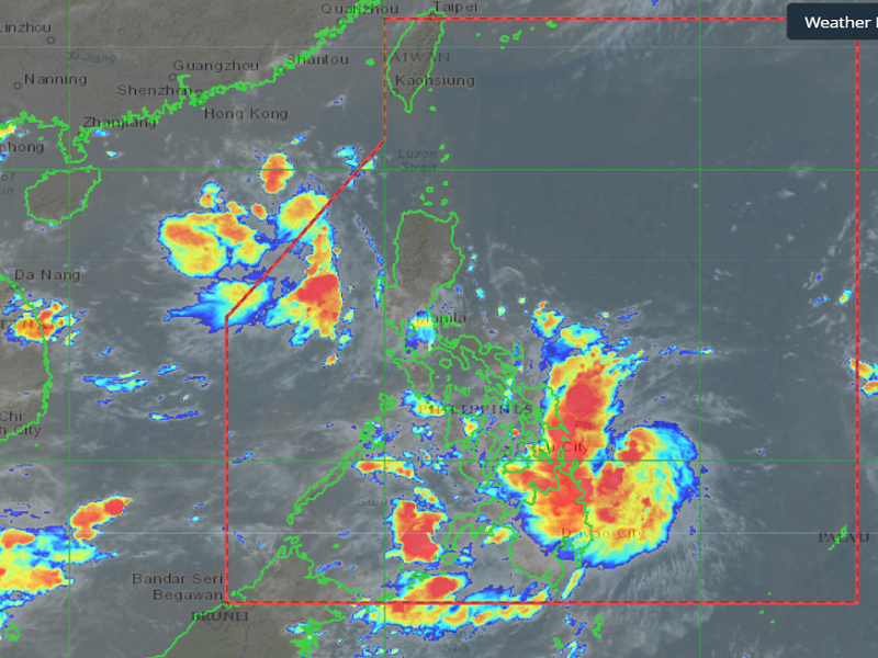 Binabantayang LPA sa Surigao del Norte isa nang ganap na bagyo, pinangalanang “Jolina” ng PAGASA