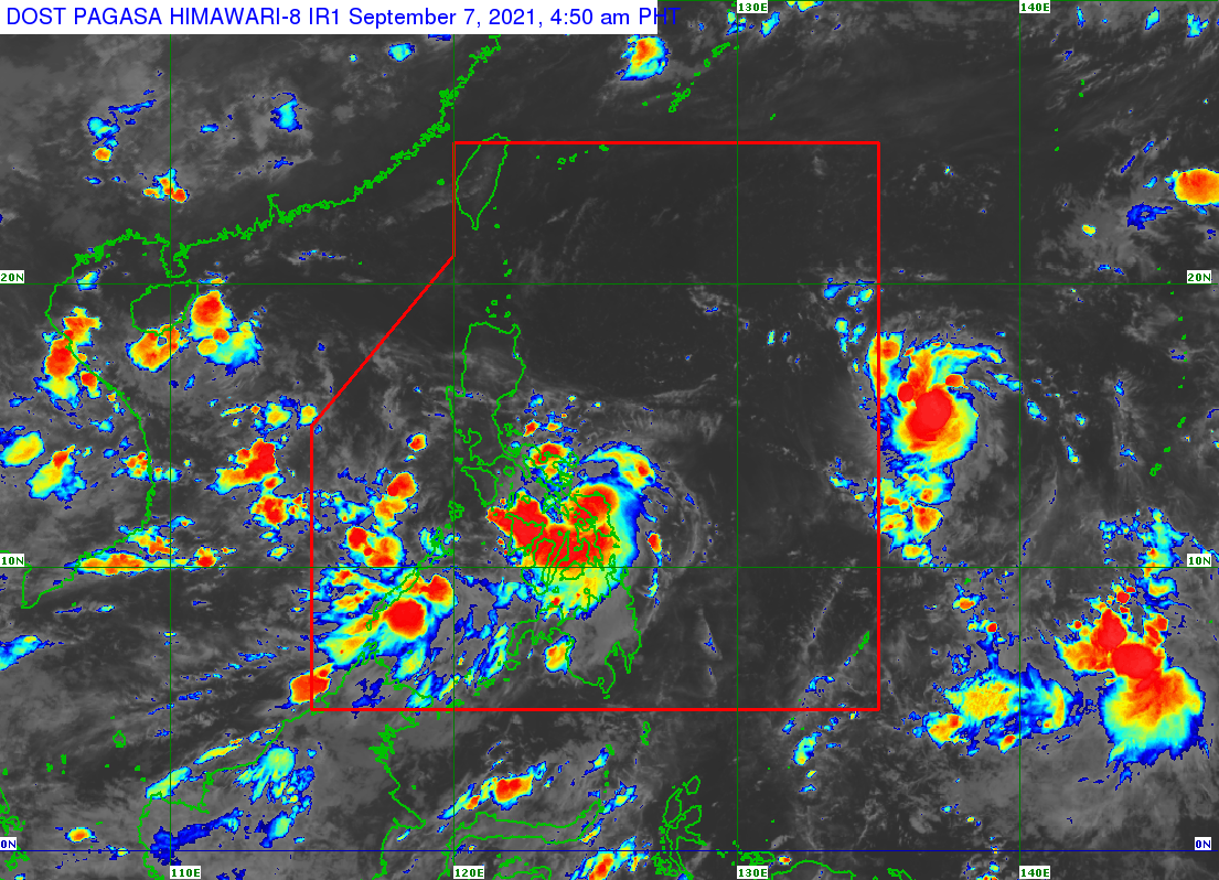 Typhoon Jolina nasa bahagi na ng Samar; Signal No. 3 itinaas sa maraming lugar sa Luzon at Visayas