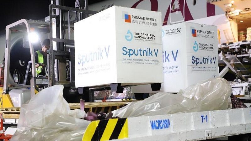 190,000 doses ng Sputnik V vaccines dumating sa bansa