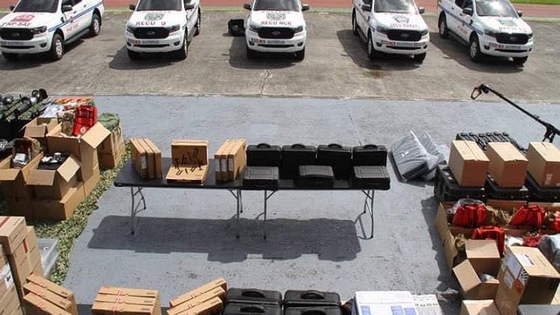 US nag-donate ng anti-terrorism equipment sa PNP