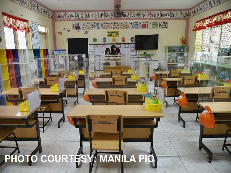 LOOK: Aurora Quezon Elementary School sa Maynila handa na sa pilot implementation ng limited face-to-face classes