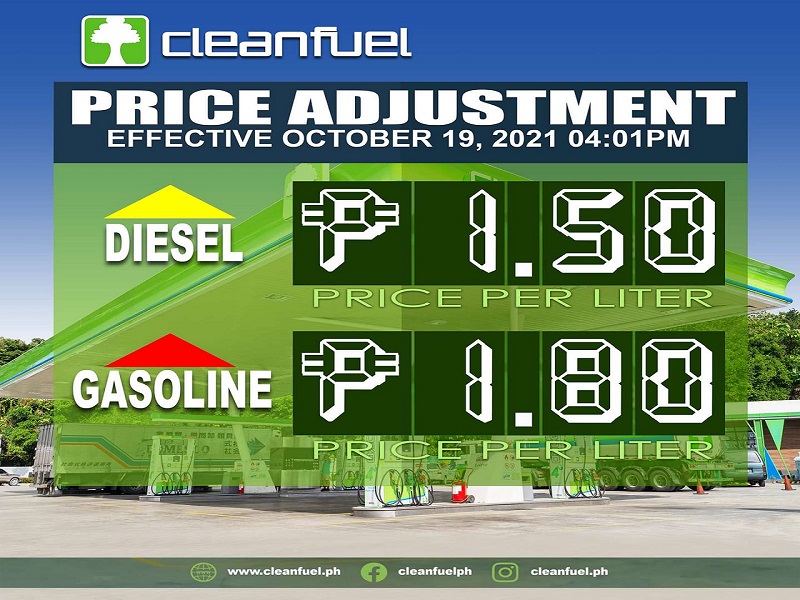 Presyo ng produktong petrolyo muling tataas sa ikawalong sunod na linggo