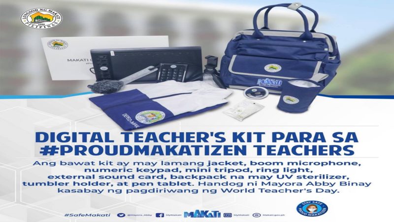 Digital teacher’s kit handog sa mga guro sa Makati sa pagdiriwang ng Teacher’s Day