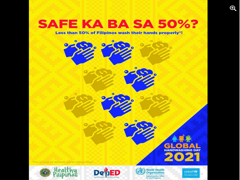 Publiko hinikayat ng DOH na ugaliin ang “proper handwashing” ngayong Global Handwashing Day