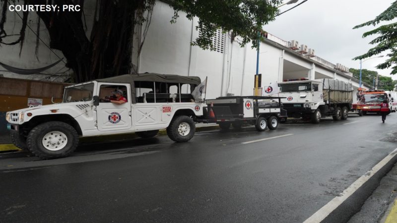 Humanitarian Caravan ng Red Cross dumating na sa La Union