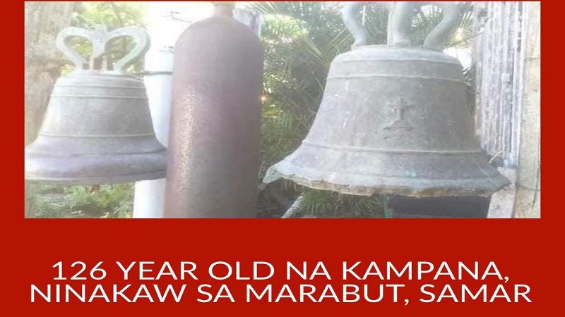126-year old na kampana, ninakaw sa Samar