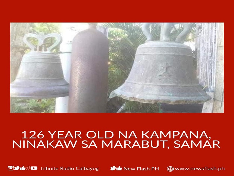 126-year old na kampana, ninakaw sa Samar