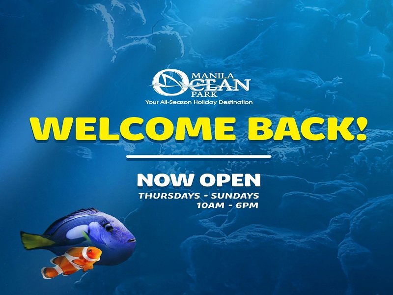 Manila Ocean Park bukas na muli sa publiko