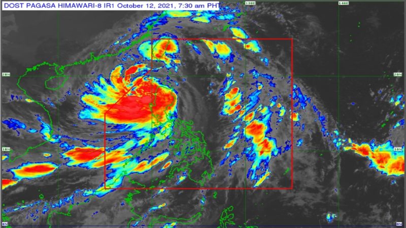 Severe Tropical Storm Maring papalayo na sa Extreme Northern Luzon