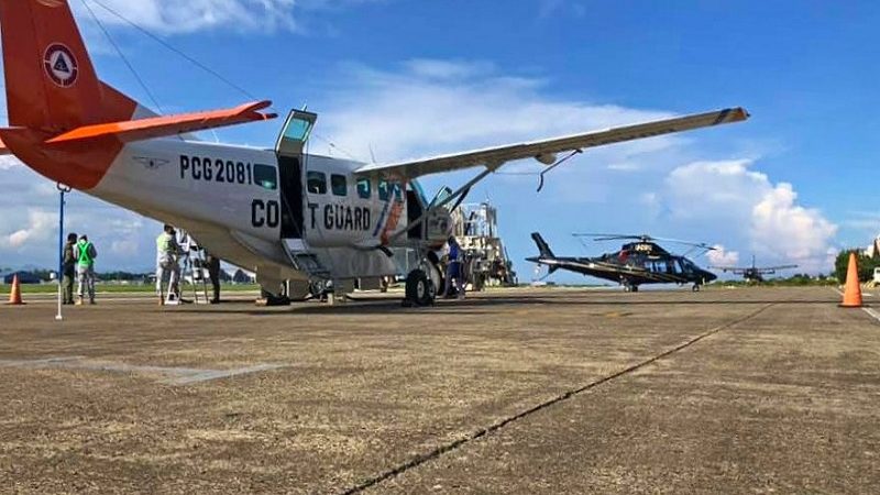 LOOK: Bagong fixed-wing air asset ng Coast Guard isinailalim sa test flight