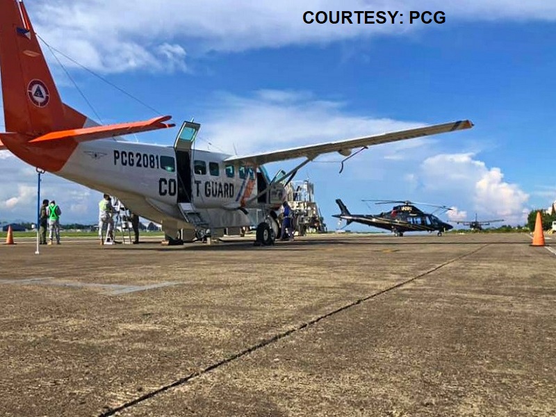 LOOK: Bagong fixed-wing air asset ng Coast Guard isinailalim sa test flight