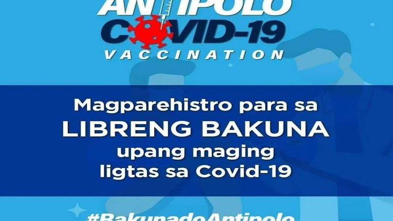 COVID-19 vaccination sa Antipolo binuksan para sa non-residents