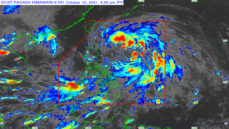 Tropical Storm Maring nasa Philippine Sea; Signal No. 2 nakataas sa ilang bahagi ng Northern Luzon