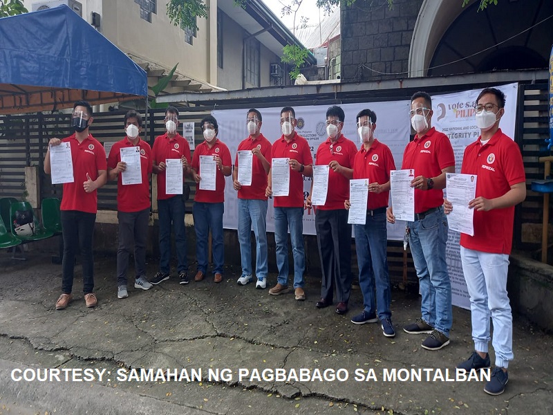 Retired General Ronnie Evangelista naghain na ng COC tatakbong mayor sa Montalban, Rizal