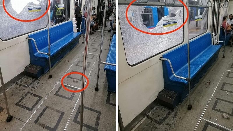 Lalaking nambato sa bintana ng MRT-3 nakakulong na sa Pasay City police