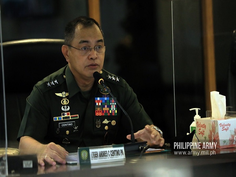 Army chief Andres Centino itinalaga ni Pangulong Duterte bilang bagong AFP chief