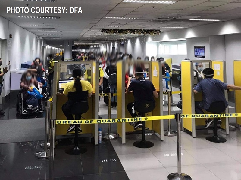 Quarantine sa mga balikbayan dapat alisin na; mga dayuhan dapat payagan nang makapiling ang kanilang Pinoy Fiancée