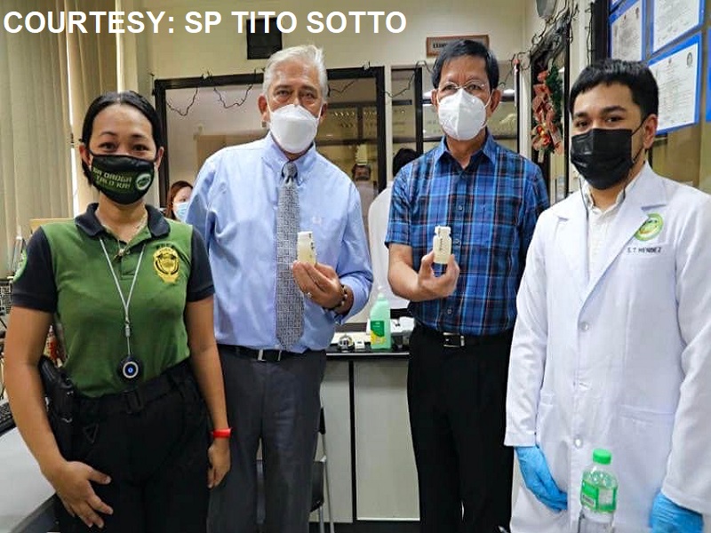 Senator Ping Lacson at Senate President Tito Sotto sumailalim sa drug test sa PDEA