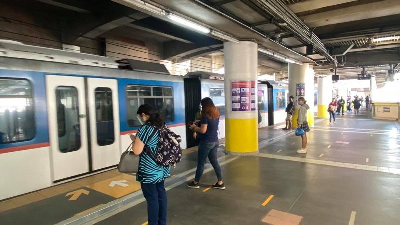 LOOK: Passenger capacity sa MRT-3 itinaas na sa 70 percent