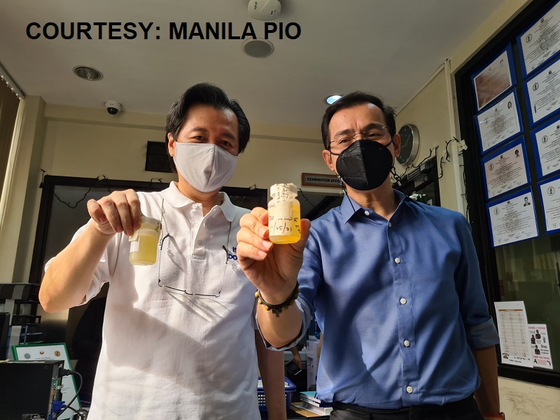 Manila Mayor Isko Moreno, Doc Willie Ong nagpasailalim sa drug test sa PDEA