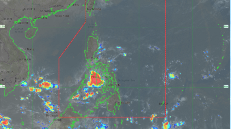 LPA sa Northern Samar patuloy na magpapaulan sa Visayas at bahagi ng Luzon