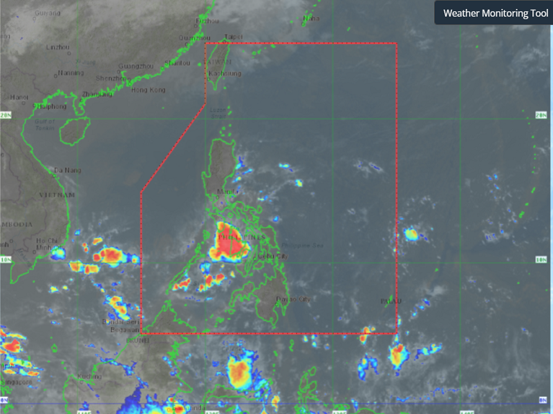 LPA sa Northern Samar patuloy na magpapaulan sa Visayas at bahagi ng Luzon