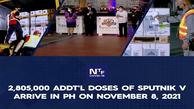 Mahigit 2 million doses ng Sputnik V vaccine dumating sa bansa