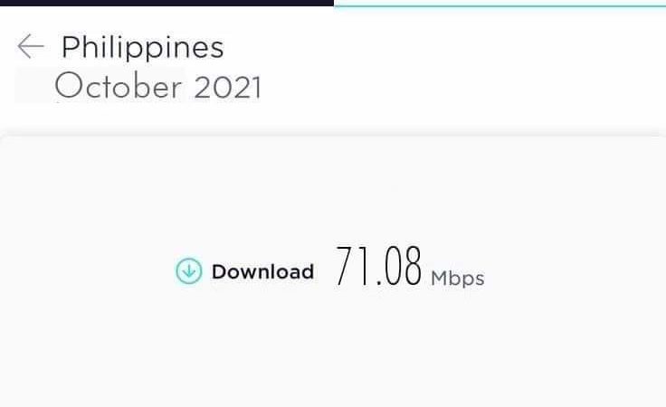 Mobile Internet sa bansa mas bumilis pa noong nagdaang buwan ng Oktubre