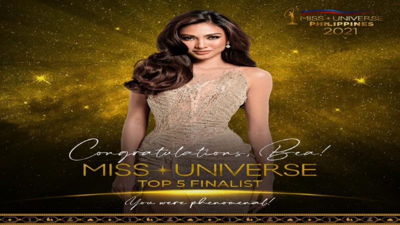 Beatrice Luigi Gomez umabot sa Top 5 ng Miss Universe 2021