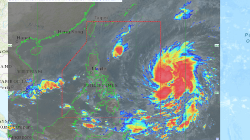 Bagyo sa labas ng bansa lumakas pa, isa nang tropical storm ayon sa PAGASA