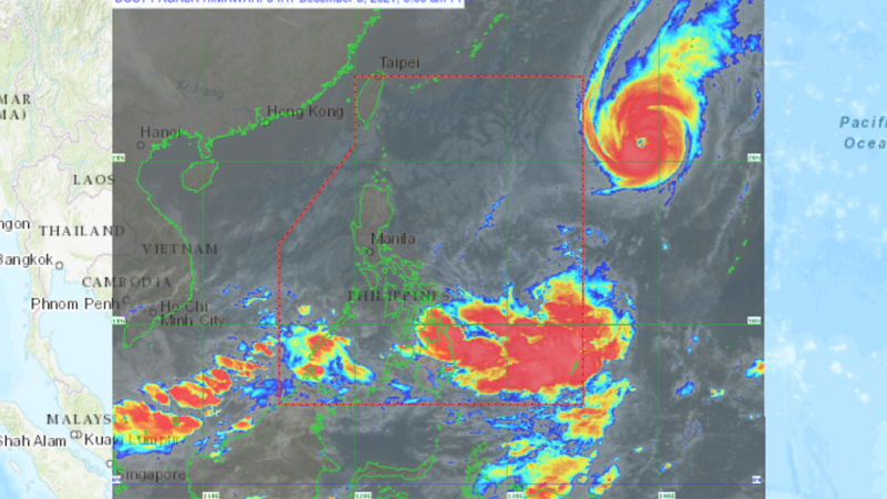 Malaking bahagi ng bansa uulanin dahil sa trough ng Typhoon Nyatoh