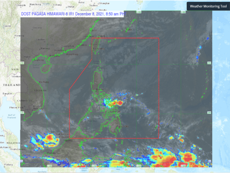 Binabantayang LPA ng PAGASA nakalabas na ng bansa