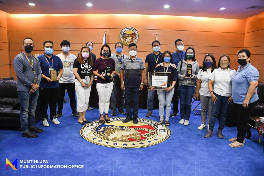 DILG kinilala ang Muntinlupa City LGU sa pagutugon sa Manila Bay Clean-Up program