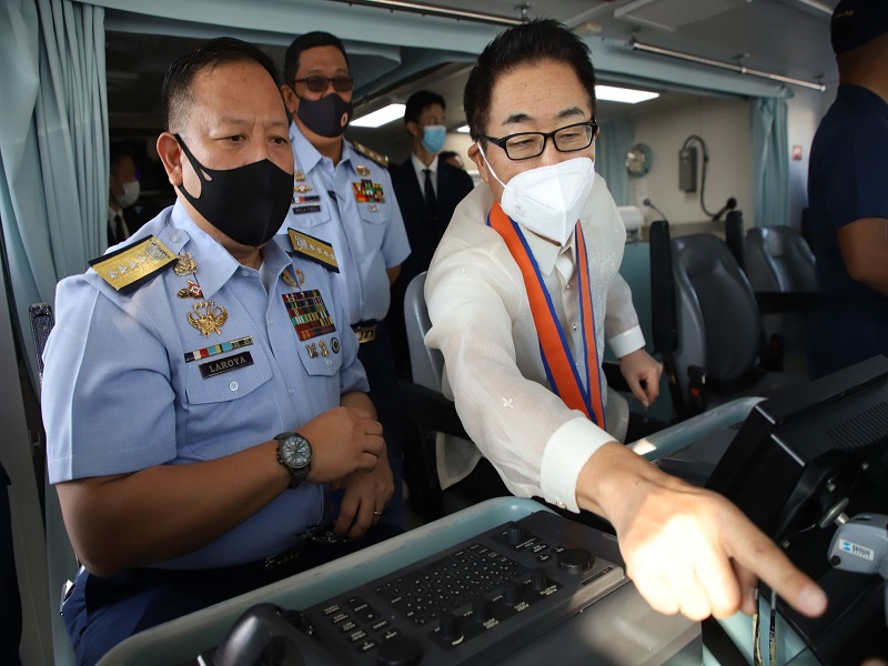 Japan Ambassador to the Philippines Koshikawa Kazuhiko nagsagawa ng courtesy visit sa Coast Guard headquarters